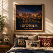 Poster Centenaire de Los Angeles Californie