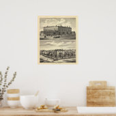 Poster Centennial Hotel, Tecumseh et Neb, Nebraska (Cuisine)