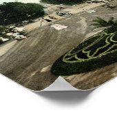 Poster Central Ave, Belle Isle, Detroit Vintage (Coin)