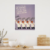 Poster Central Park Barber Shop 1937 WPA (Cuisine)