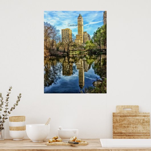 Poster Central Park, New York, (Cuisine)