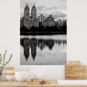 Poster Central Park New York City Skyline (Cuisine)