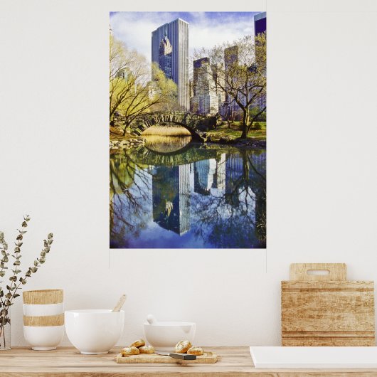 Poster Central Park NYC (Cuisine)