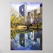 Poster Central Park NYC (Devant)