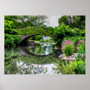 Poster Central Park Paysage Photo