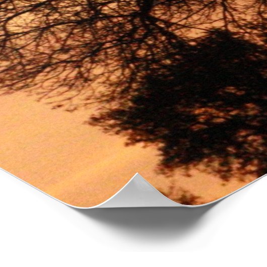 Poster Central Texas Sunset (Coin)