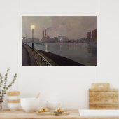 Poster Centrale électrique de Chelsea par nuit (Cuisine)