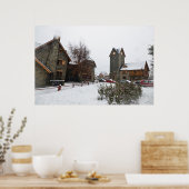 Poster Centre civique Bariloche, Patagonie Argentine (Cuisine)