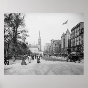 Poster Centre commercial de Tremont