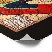 Poster Centre commercial V2 Horreur Tshirt (Coin)