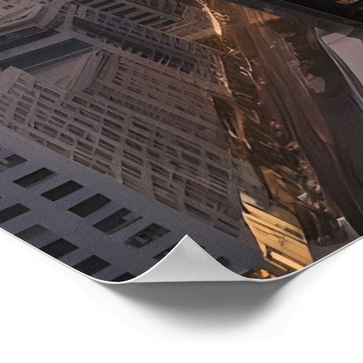 Poster Centre d'affaires moderne (Coin)