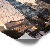 Poster Centre d'affaires moderne (Coin)