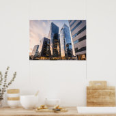 Poster Centre d'affaires moderne (Cuisine)