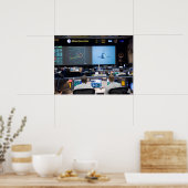 Poster Centre de contrôle de mission (Cuisine)