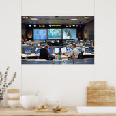 Poster Centre de contrôle de mission (Cuisine)