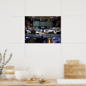 Poster Centre de contrôle de mission (Cuisine)