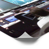 Poster Centre de contrôle de mission (STS-102) (Coin)