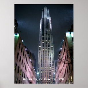 Poster Centre de Rockefeller