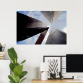 Poster Centre du commerce mondial (Bureau à domicile)