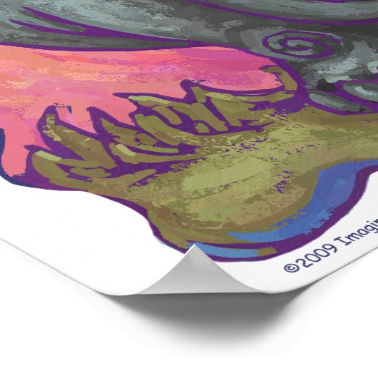 Poster Centre du parti des éléphants (Coin)