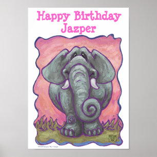 Poster Centre du parti des éléphants