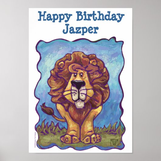 Poster Centre du parti Lion (Devant)