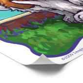 Poster Centre du Parti St. Bernard (Coin)