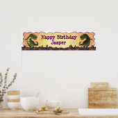 Poster Centre du Parti Tyrannosaurus (Cuisine)