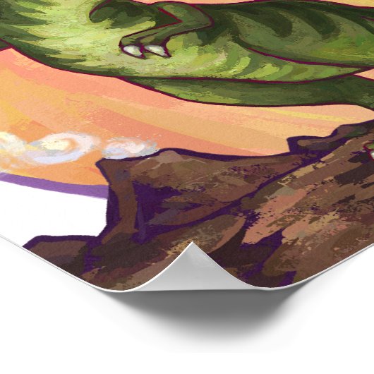 Poster Centre du Parti Tyrannosaurus (Coin)