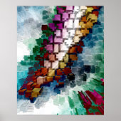 Poster Centré sur le cube (Devant)