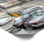 Poster Centre-ville de Bakersfield (Coin)