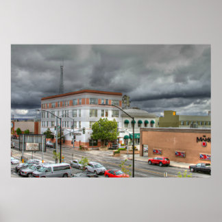 Poster Centre-ville de Bakersfield