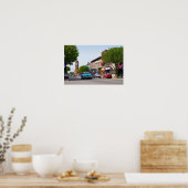 Poster Centre-ville de Chelsea, Michigan (Cuisine)