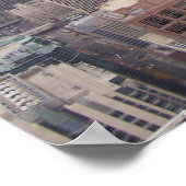 Poster Centre-ville de Chicago (Coin)