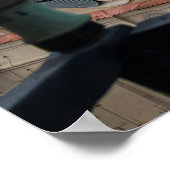 Poster Centre-ville de Cracovie d'en haut en Pologne (Coin)