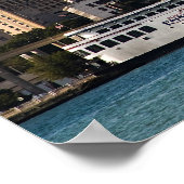 Poster Centre-ville de Detroit (Coin)