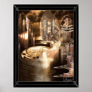 Poster Centre-ville de Galanty (Imprimer)