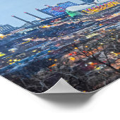 Poster Centre-ville de Kansas City (Coin)