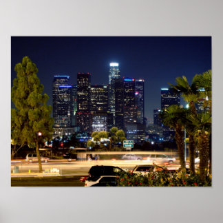 Poster Centre-ville de Los Angeles