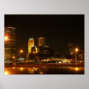 Poster Centre-ville de Tulsa