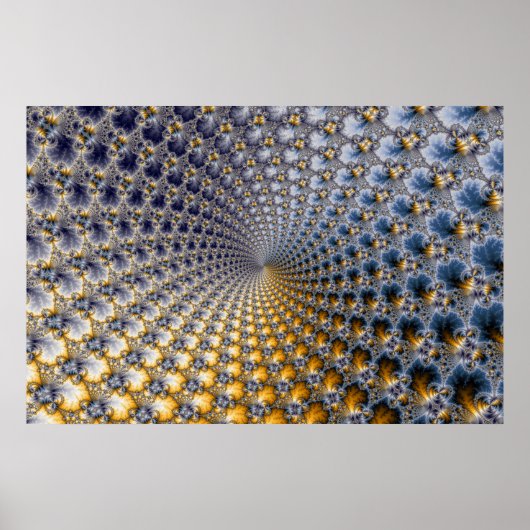 Poster Centrifractalité - Art Fractal (Devant)
