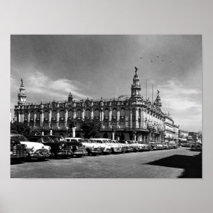 Poster Centro Gallego Havana Cuba 1958