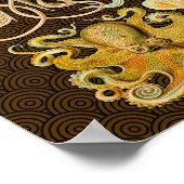 Poster Cephalopod poulpe calmar Nature marine (Coin)