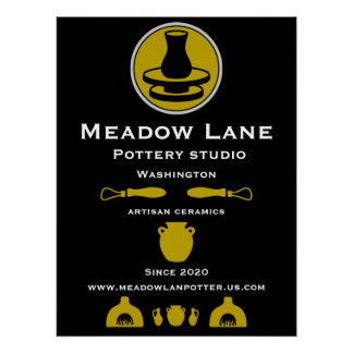 Poster Ceramic Studio Potter Business Promotion