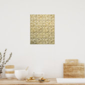 Poster céramique carreaux motif texture architecture stuc (Cuisine)