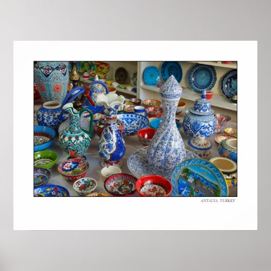 Poster Céramique turque (Devant)