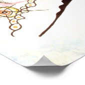 Poster Cercle bleu (Coin)