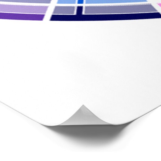 Poster Cercle chromatique (Coin)