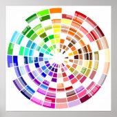 Poster Cercle chromatique (Devant)