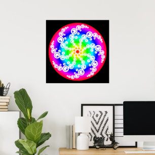 Poster Cercle de culture Abstrait